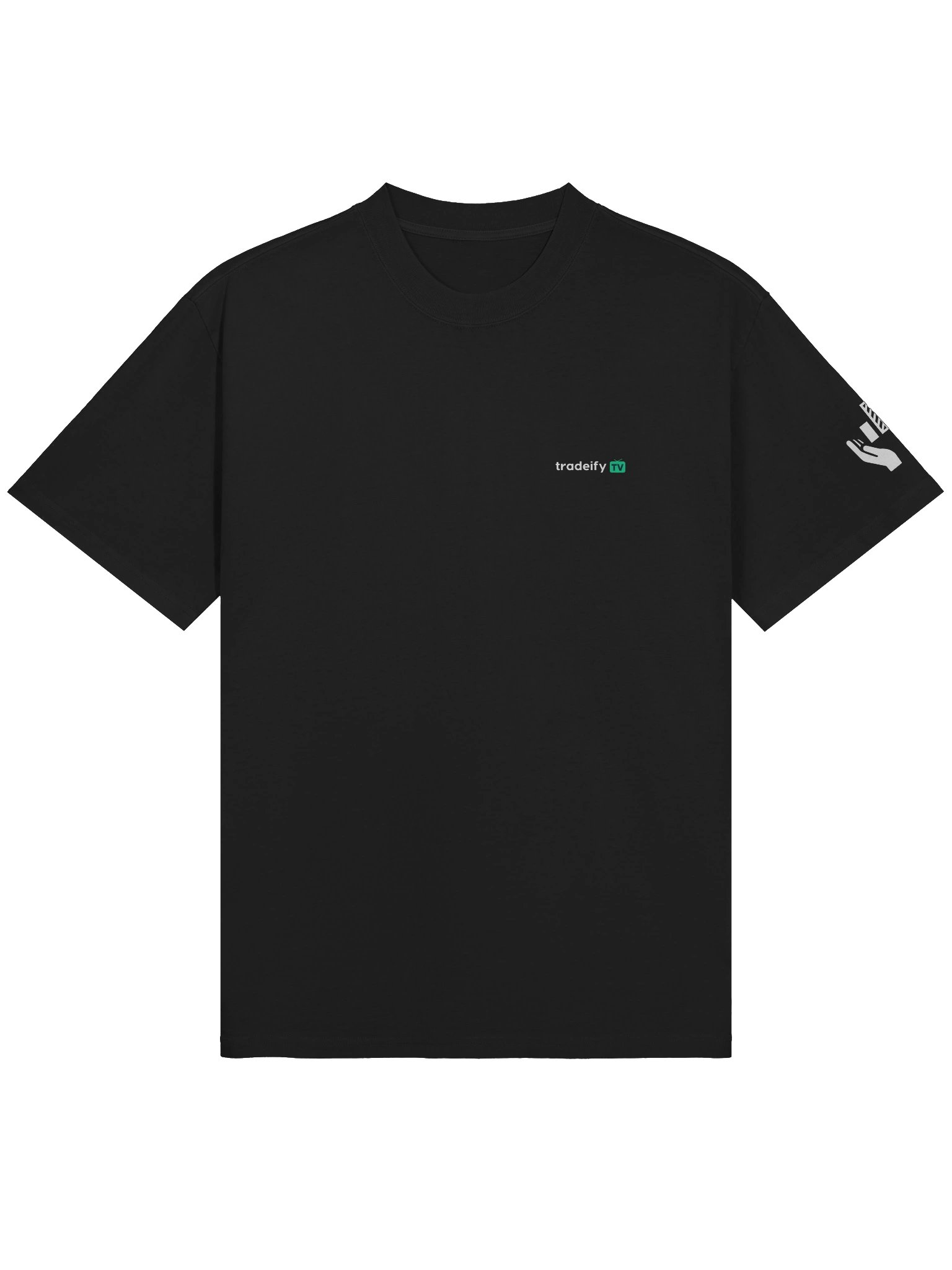 Tradeify TV Premium Tee (Faded Black) product image (1)