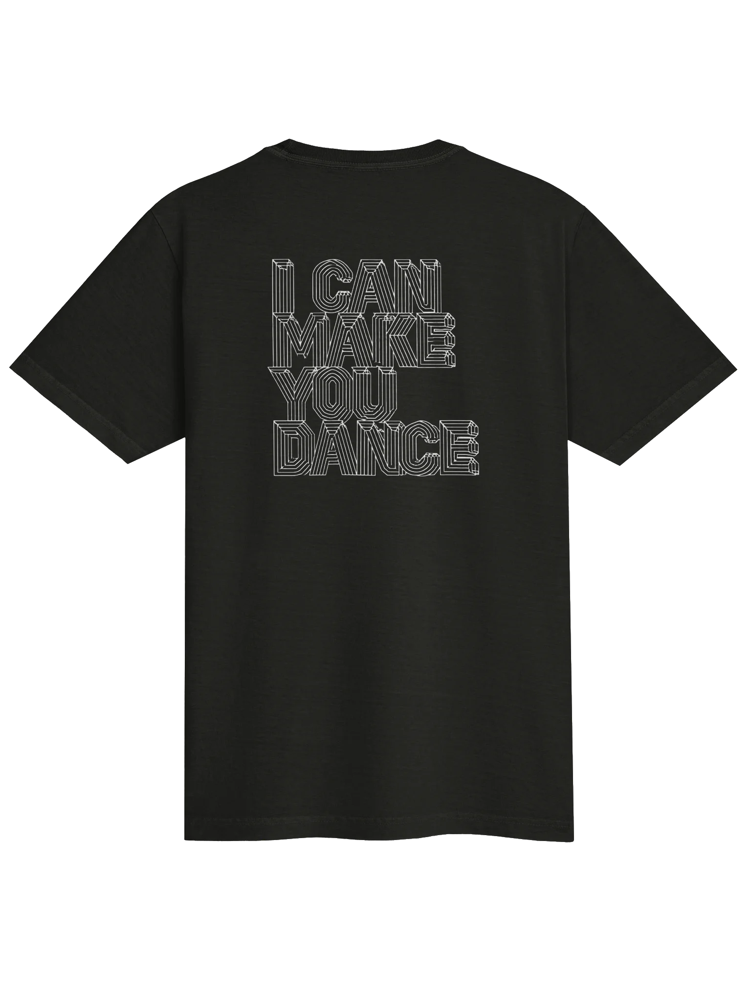 LABEL LOGO POCKET W/ I CAN MAKE YOU DANCE BACK ( (Men's Premium Short Sleeve Tee) product image (4)
