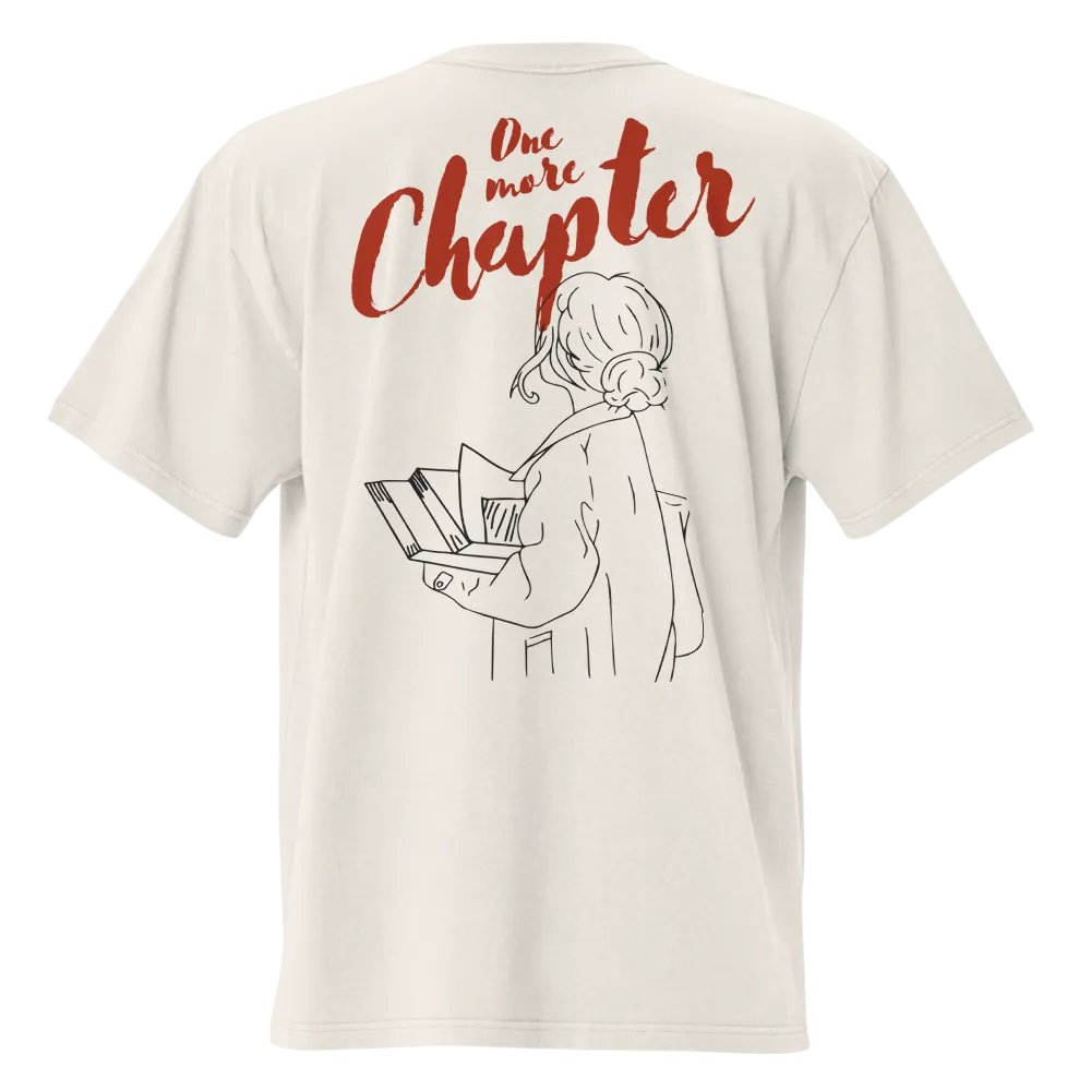 The 'One More Chapter' Oversized T-Shirt product image (2)