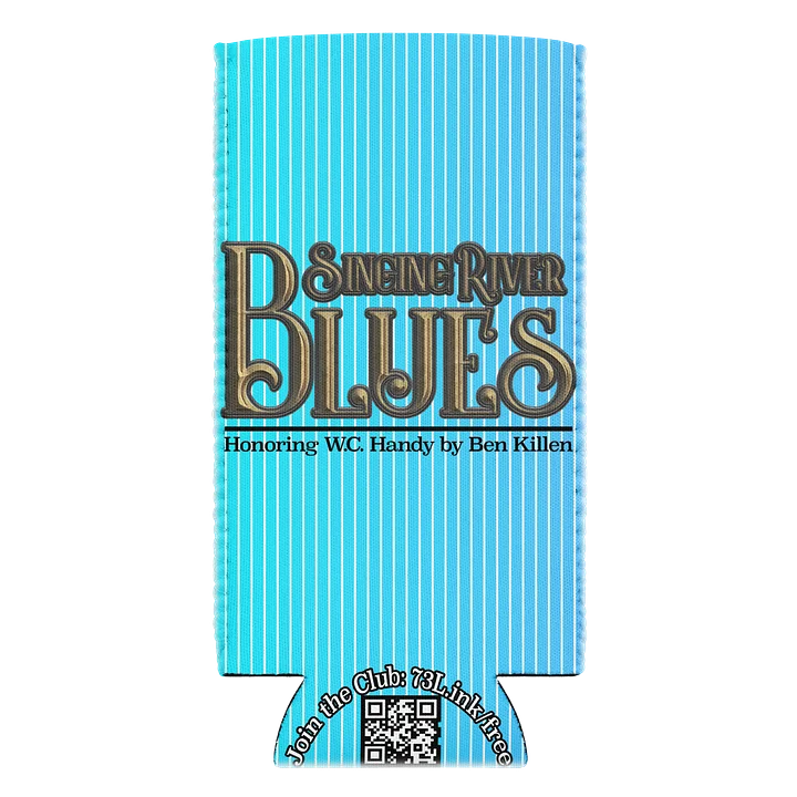 Singing River Blues Title Stripe Can Cooler product image (2)