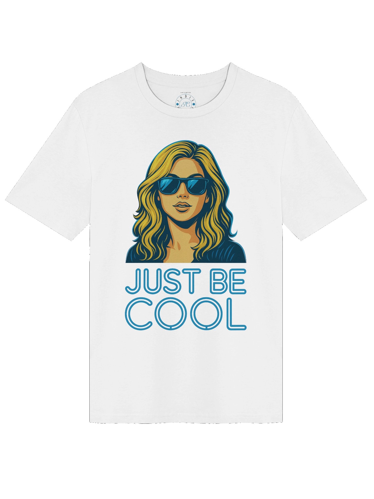 The JUST BE COOL (Pop Art) Graphic T-Shirt product image (1)