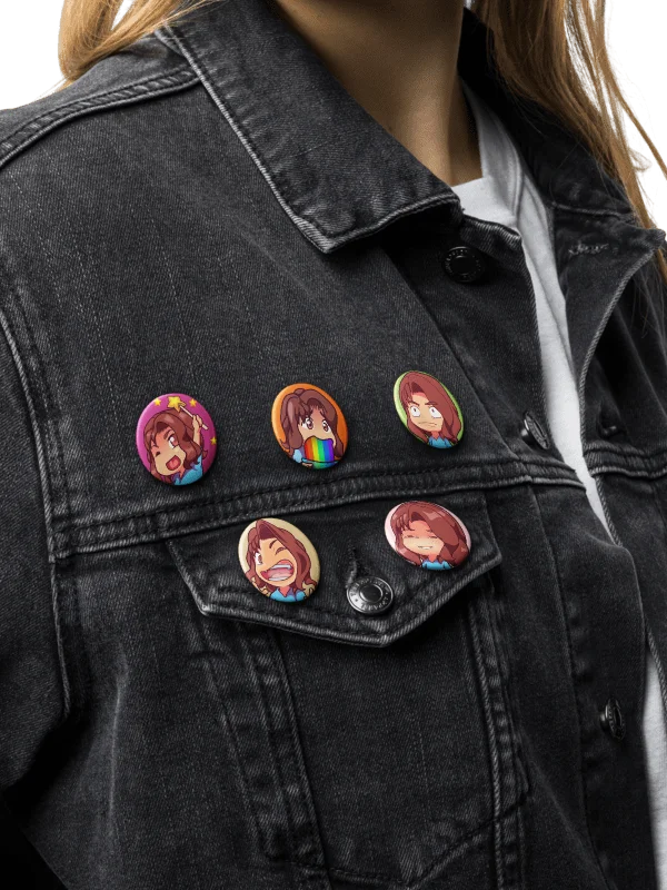 MadCoffee Emoji Button Pins product image (5)