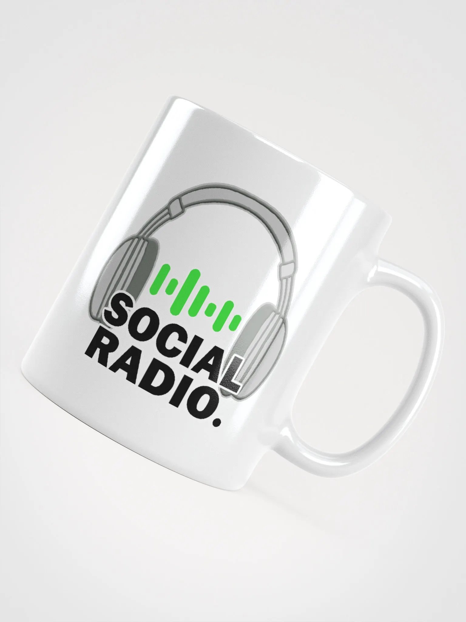 Vinyl_Sideshow Social Radio White Mug. product image (8)