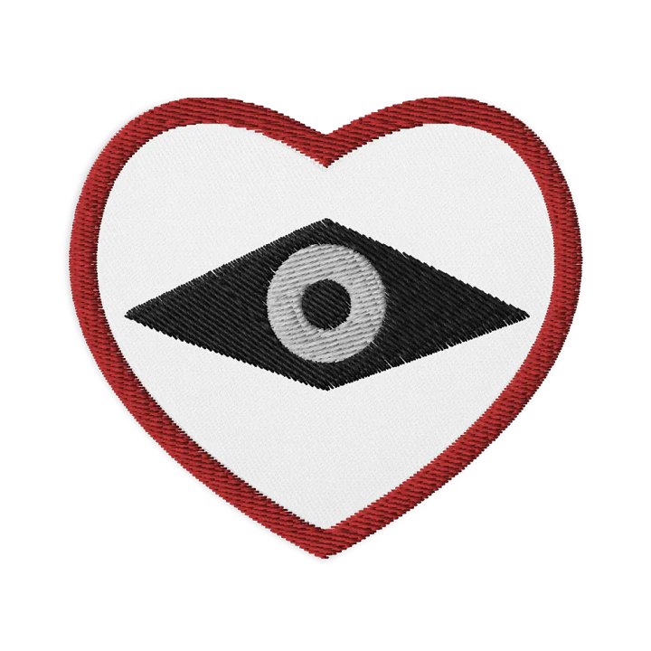 Black-Eyes heart patch product image (1)