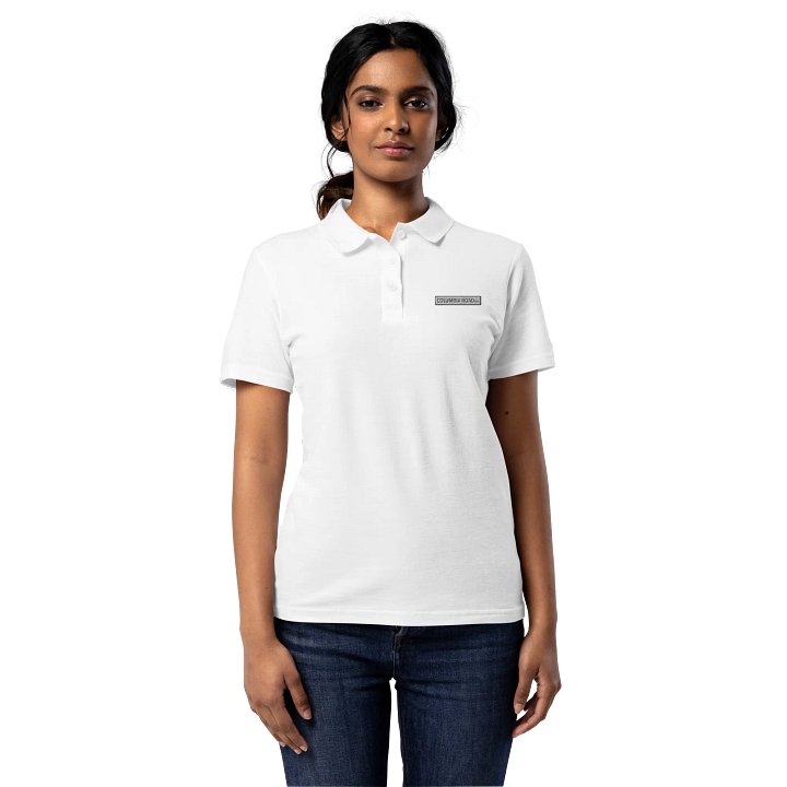 Columbia Road Classic Women's Polo (White) product image (1)