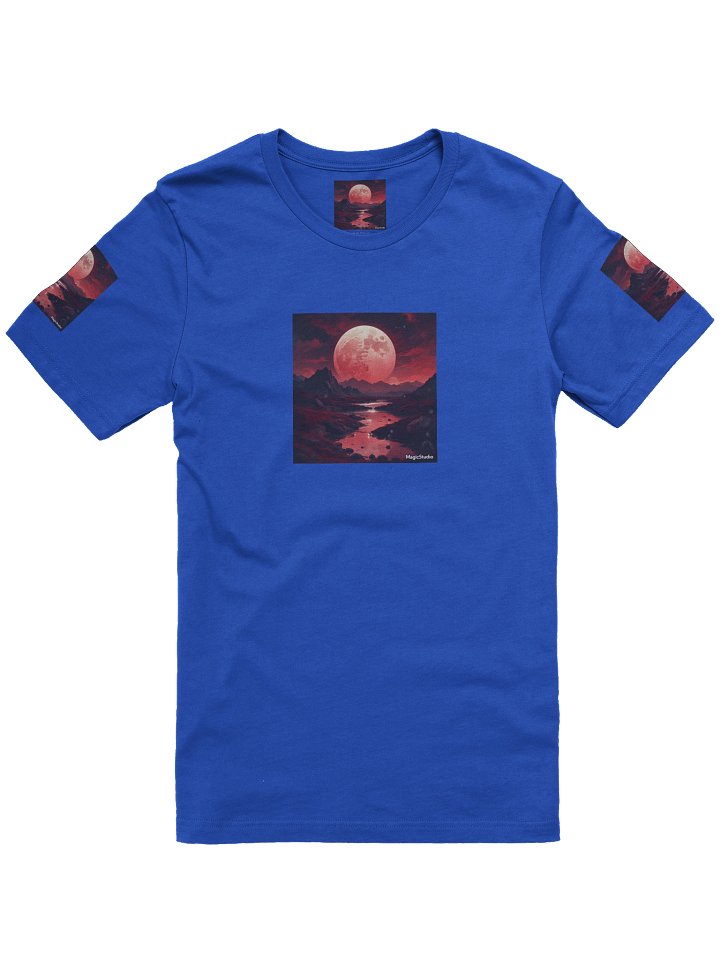 Lunar Reflections Red Moon T-Shirt product image (1)