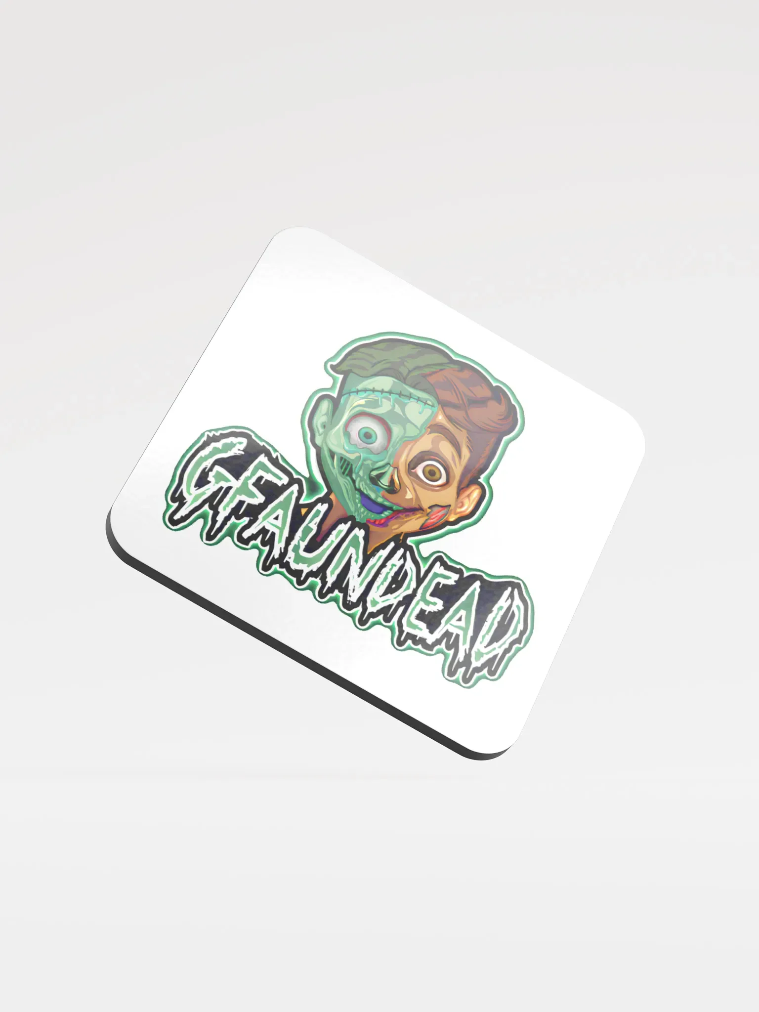 Glossed Cork Coaster