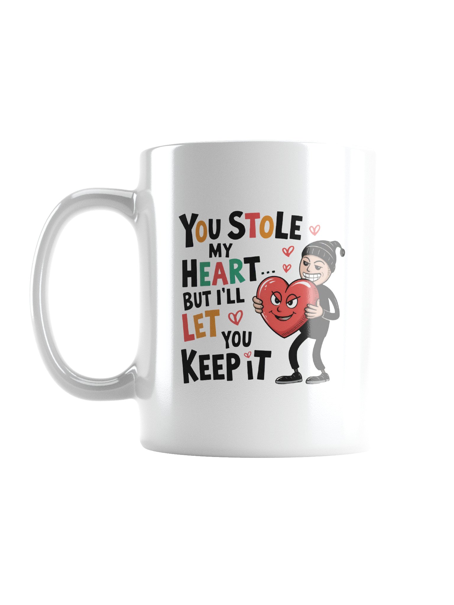 You Stole My Heart Valentine's Day Gift | Funny Love Mug | Cheeky Romance Gift product image (1)