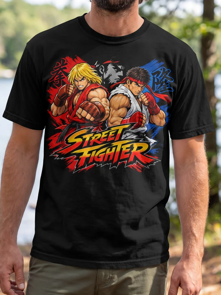 Street FIghter Tee "Ken and Ryu" product image (1)