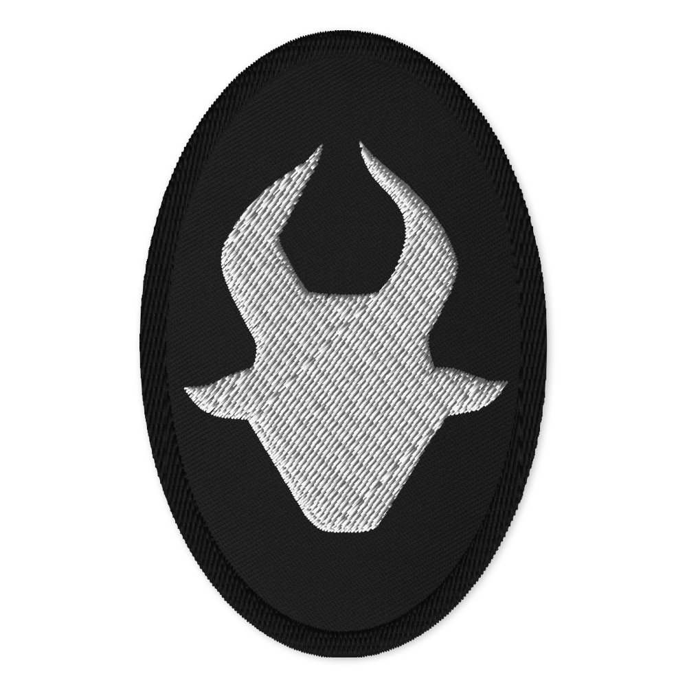 Goat Logo Embroided Patch product image (1)