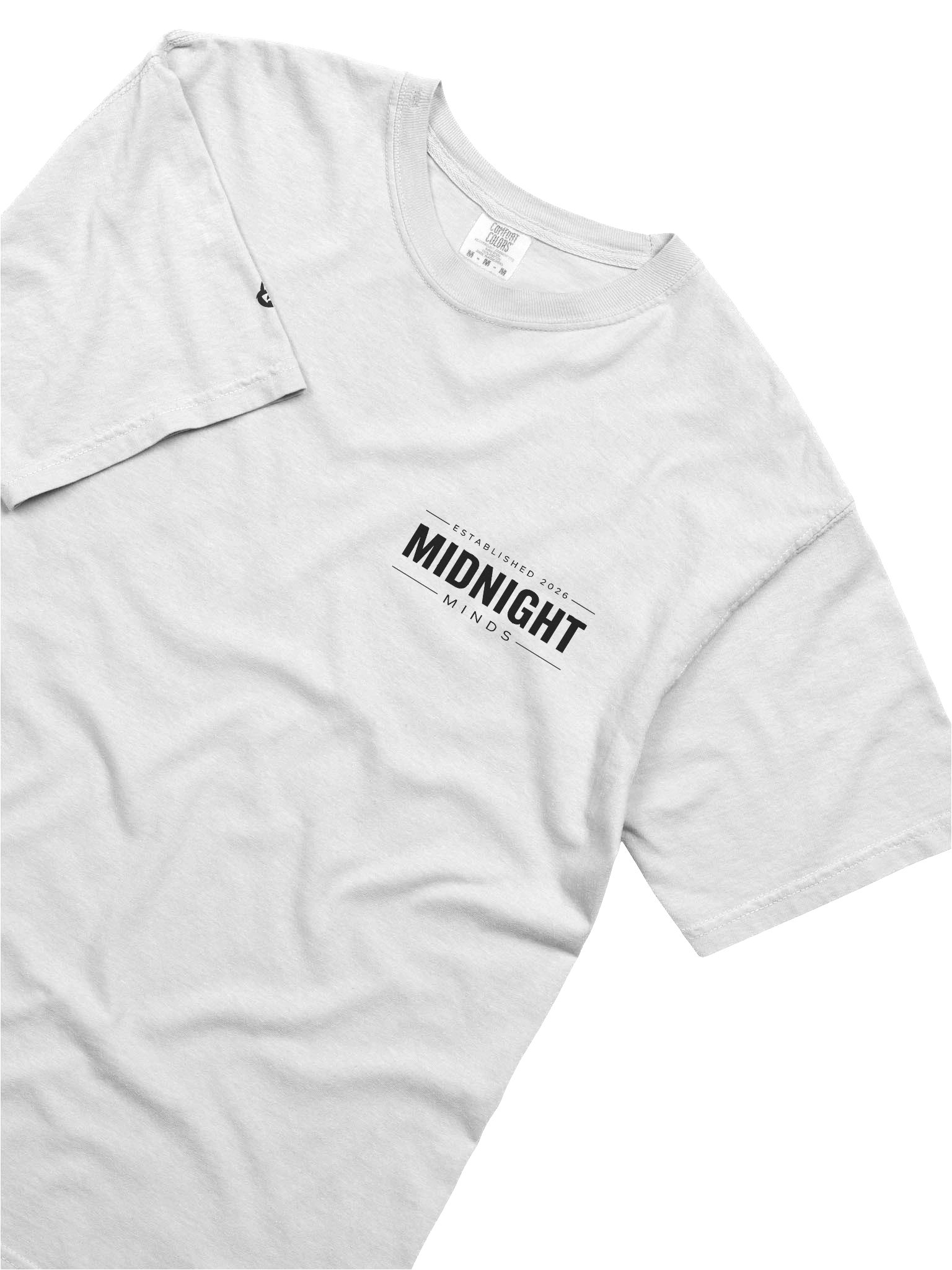 Midnight Minds // White Tee product image (5)