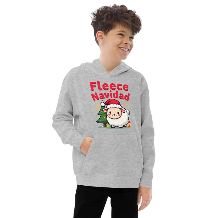 Fleece Navidad Festive Youth Pullover product image (9)