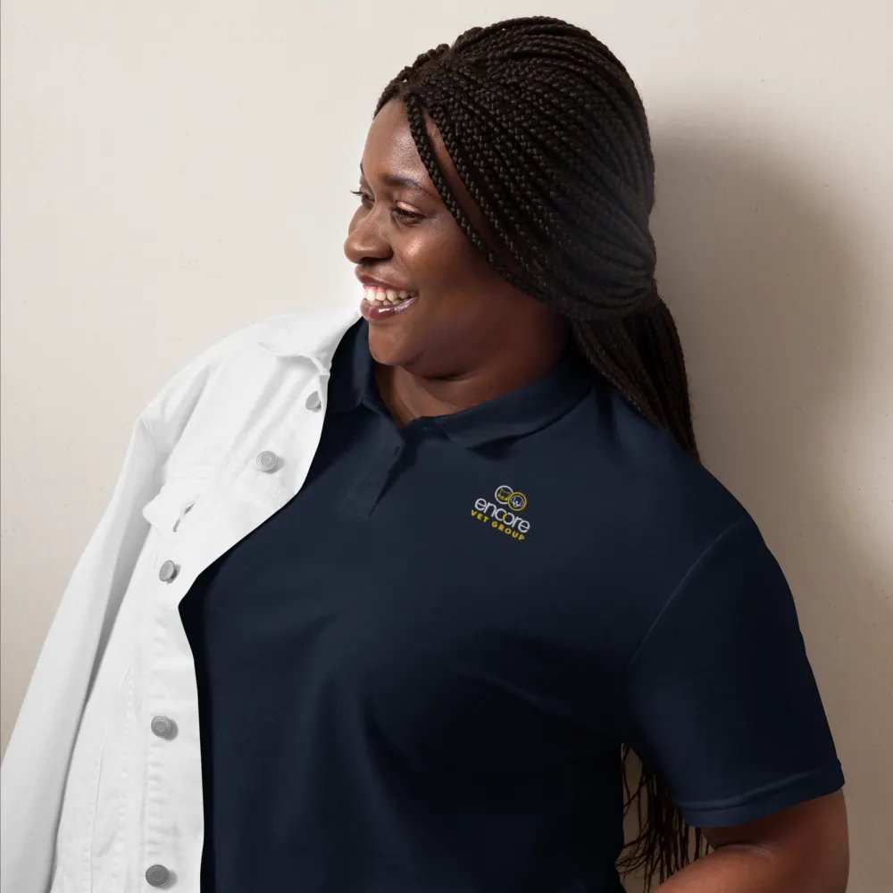Encore Vet Group Logo Women's Pique Polo Shirt product image (7)