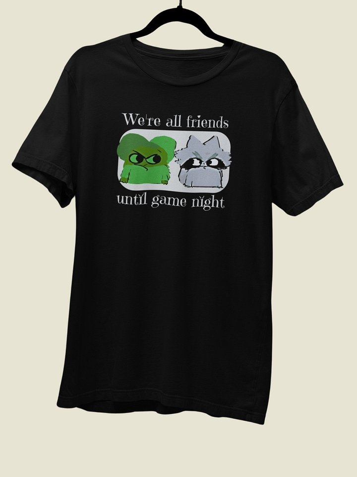 Root Friends Shirt for Board Gamers, Black *unofficial product image (2)