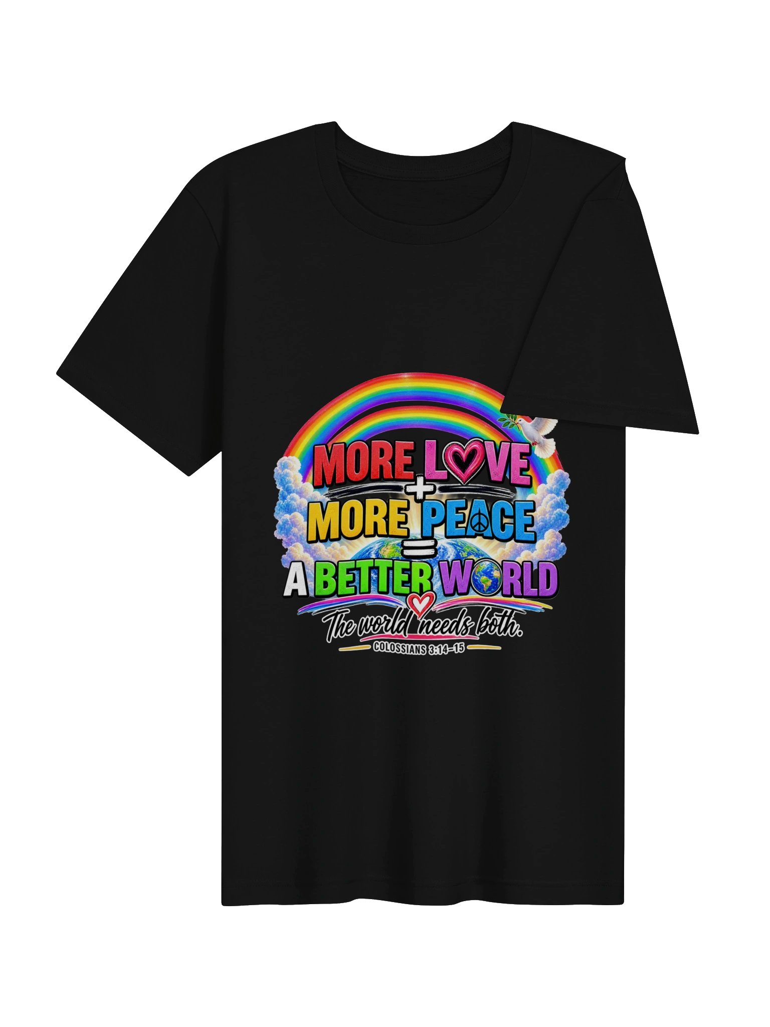 MORE LOVE + MORE PEACE = A BETTER WORLD 🌎❤️☮️ product image (19)