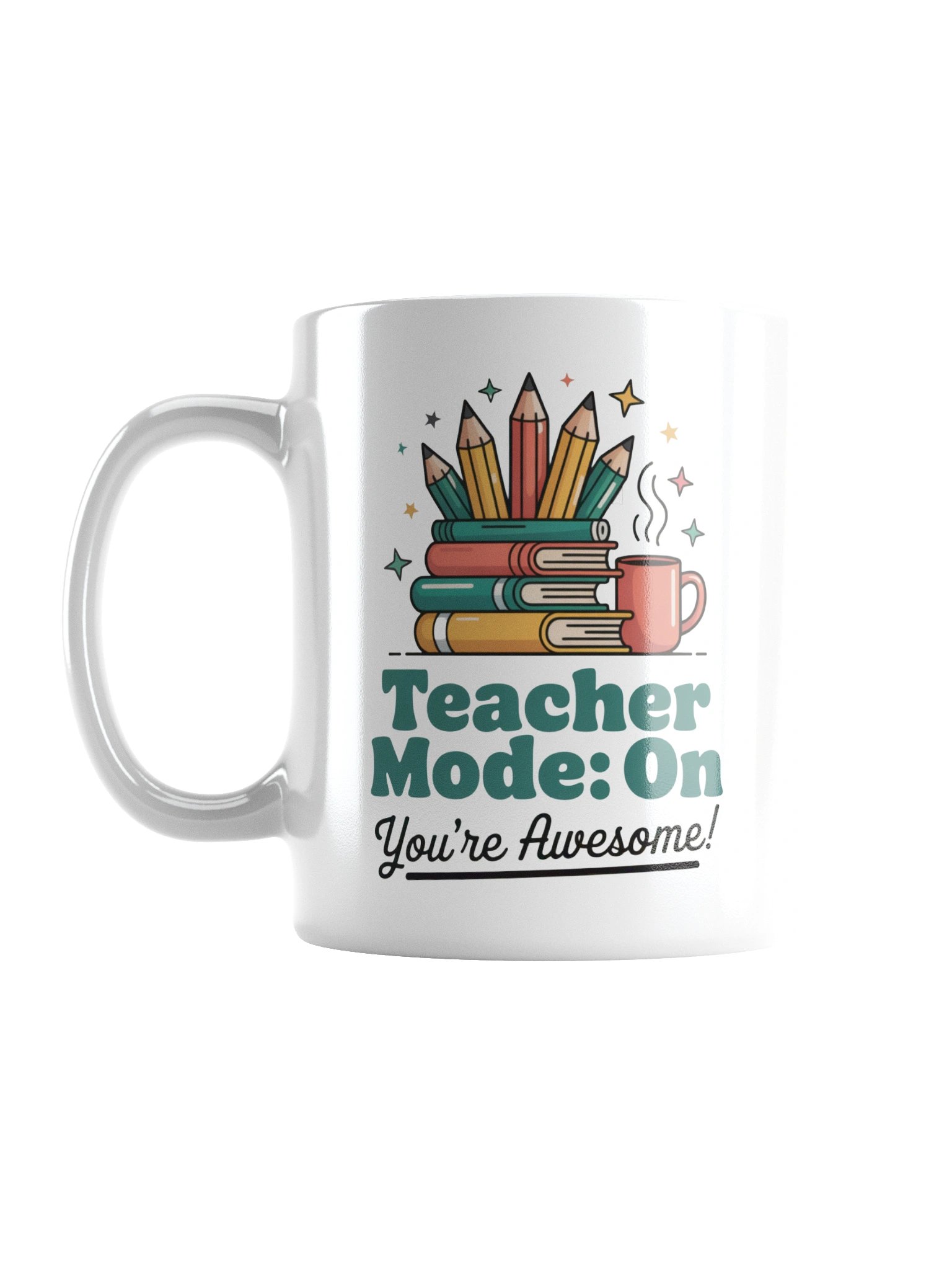 Teacher Mode On Coffee Mug – Cute Gift for Educators product image (2)