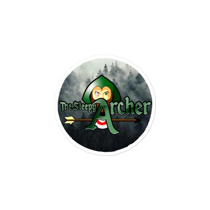 Sleepy Archer Logo Magnet product image (2)