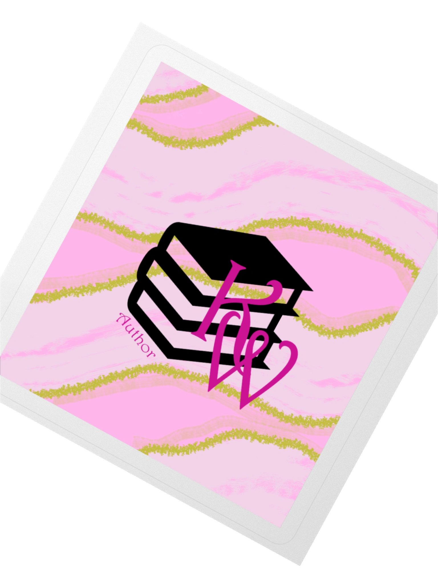 KW Original Author Logo Square Sticker product image (2)