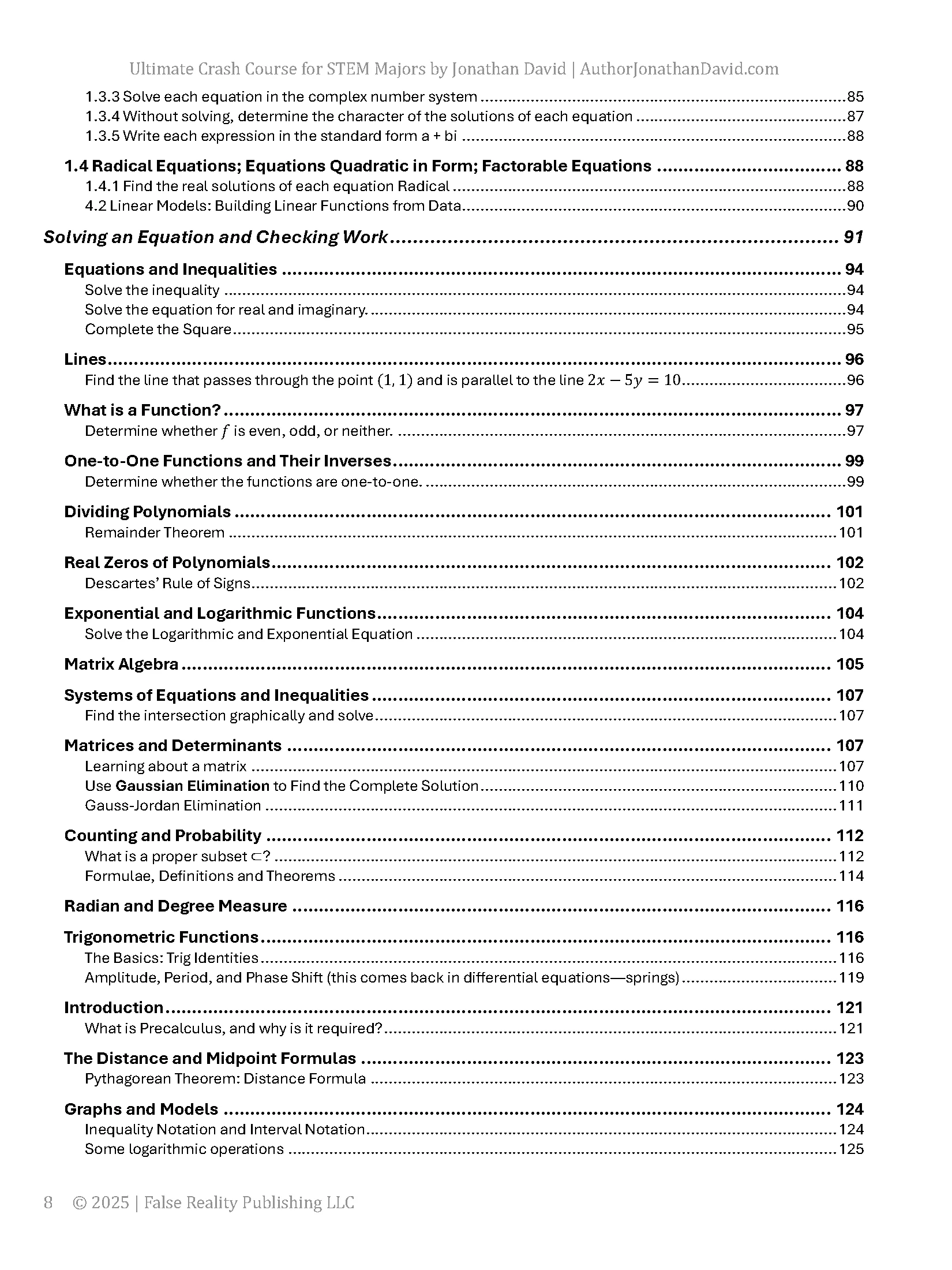 The Ultimate Crash Course for STEM Majors (Edition 1/2) product image (4)