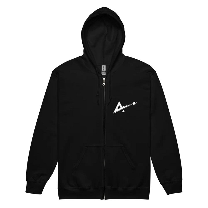 Felpa ZIP un logo, cheap. product image (2)