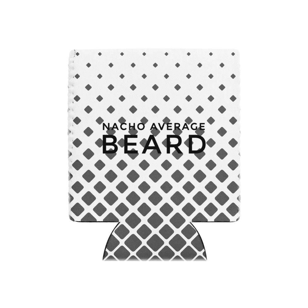 Coozie Can Cooler (Design: Nacho Average Beard) product image (1)