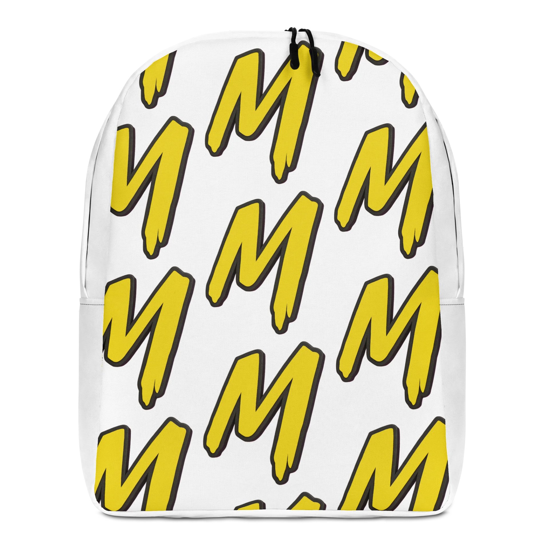Customizable M Pattern Minimalist Backpack product image (1)