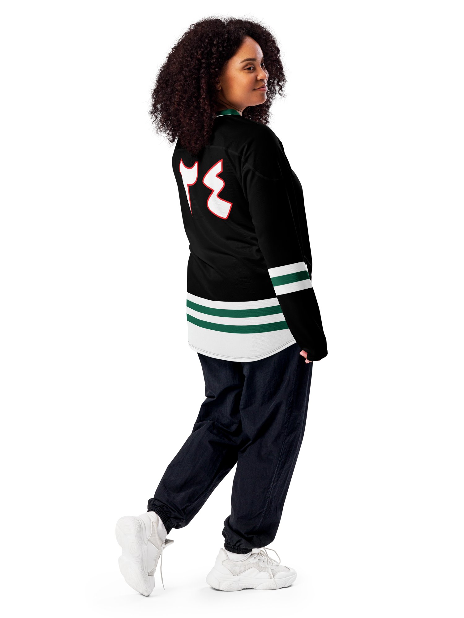Lebanon Long Sleeve Hockey Jersey Oversized product image (11)