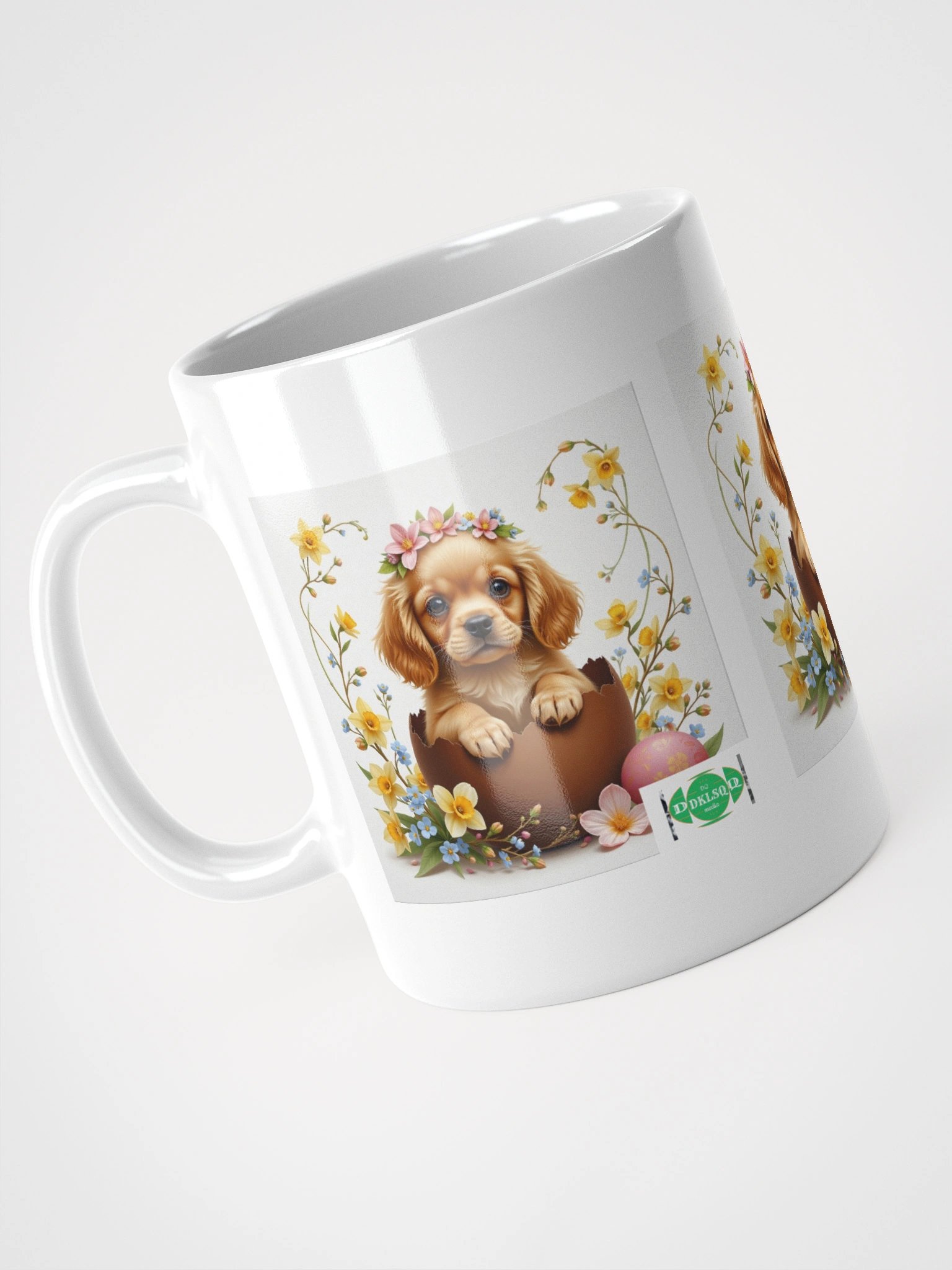 Floral Pup Paradise Mug product image (8)