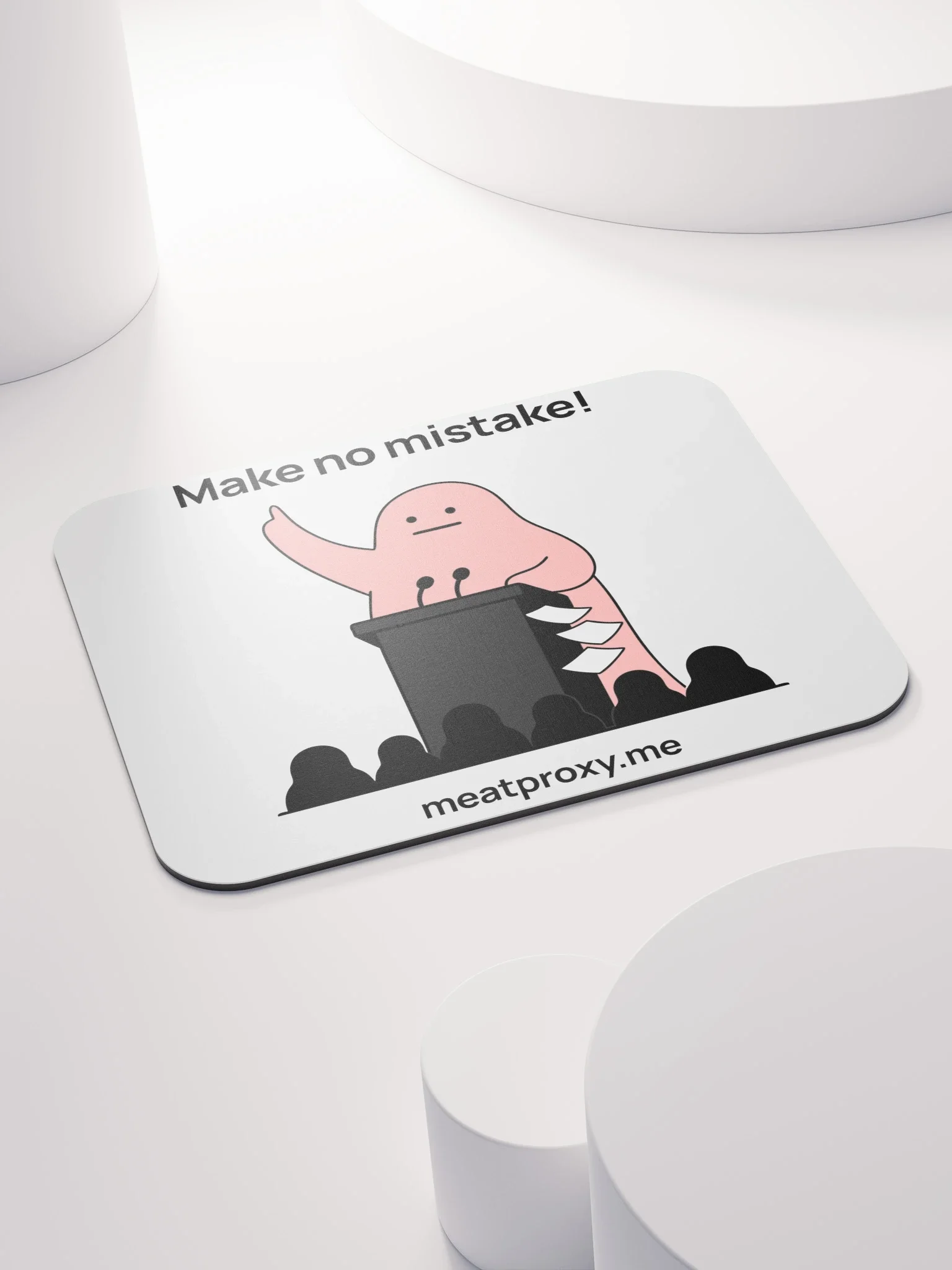 Make No Mistake! Mouse Pad thumbnail 4