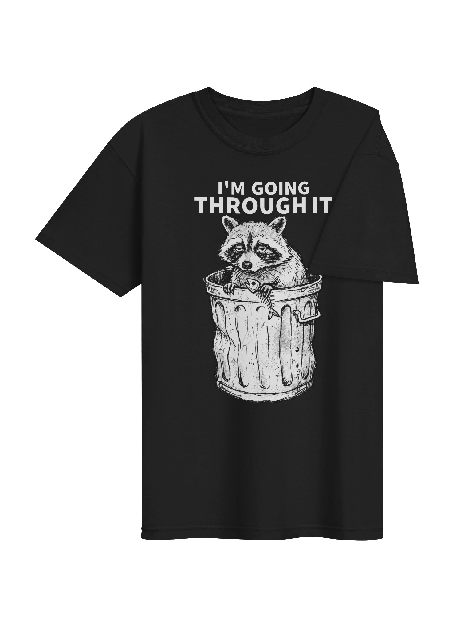 I’m Going Through It Raccoon Tee product image (30)