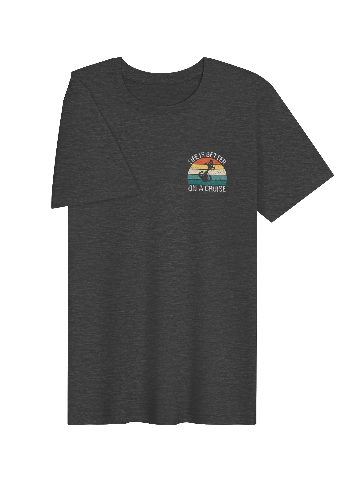 Life Is Better on a Cruise T-Shirt | Retro Cruise Vacation Shirt product image (13)