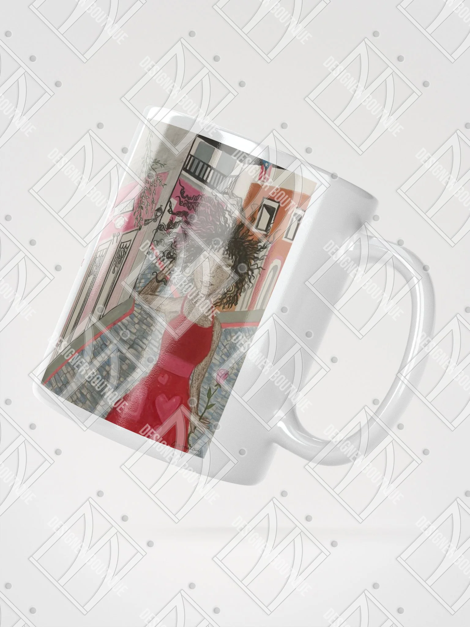 NN Designer Boutique x Camila Arraiza: Taza (Afro-Boricua) – Sabor a Amor y Café en el Viejo San Juan product image (3)