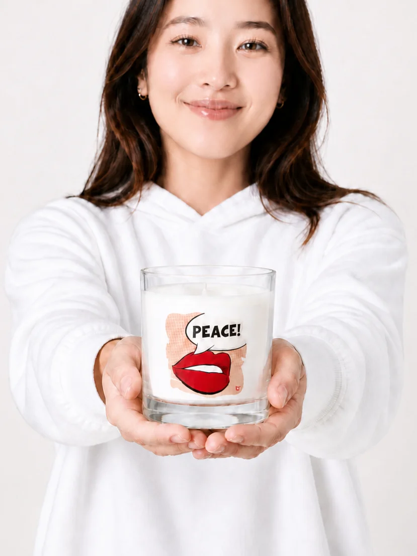 SOY WAX CANDLE, PEACE product image (1)