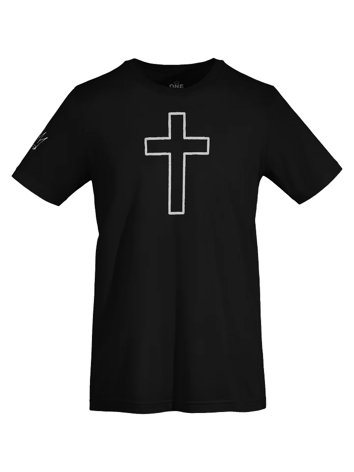 ONE KING Saved Premium T-Shirt with sleeve logo product image (2)