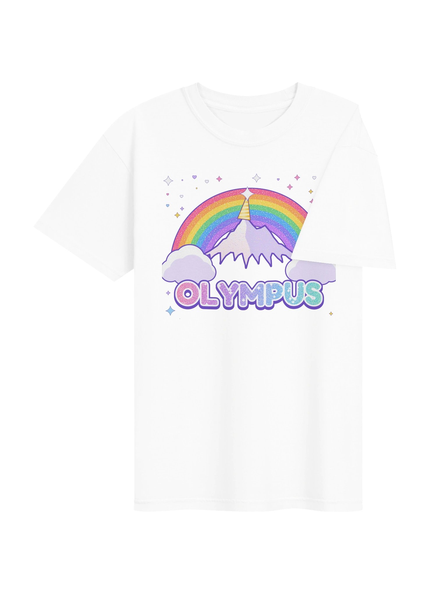 Olympus Edition: Glitter Unicorn Heavyweight Tee product image (12)