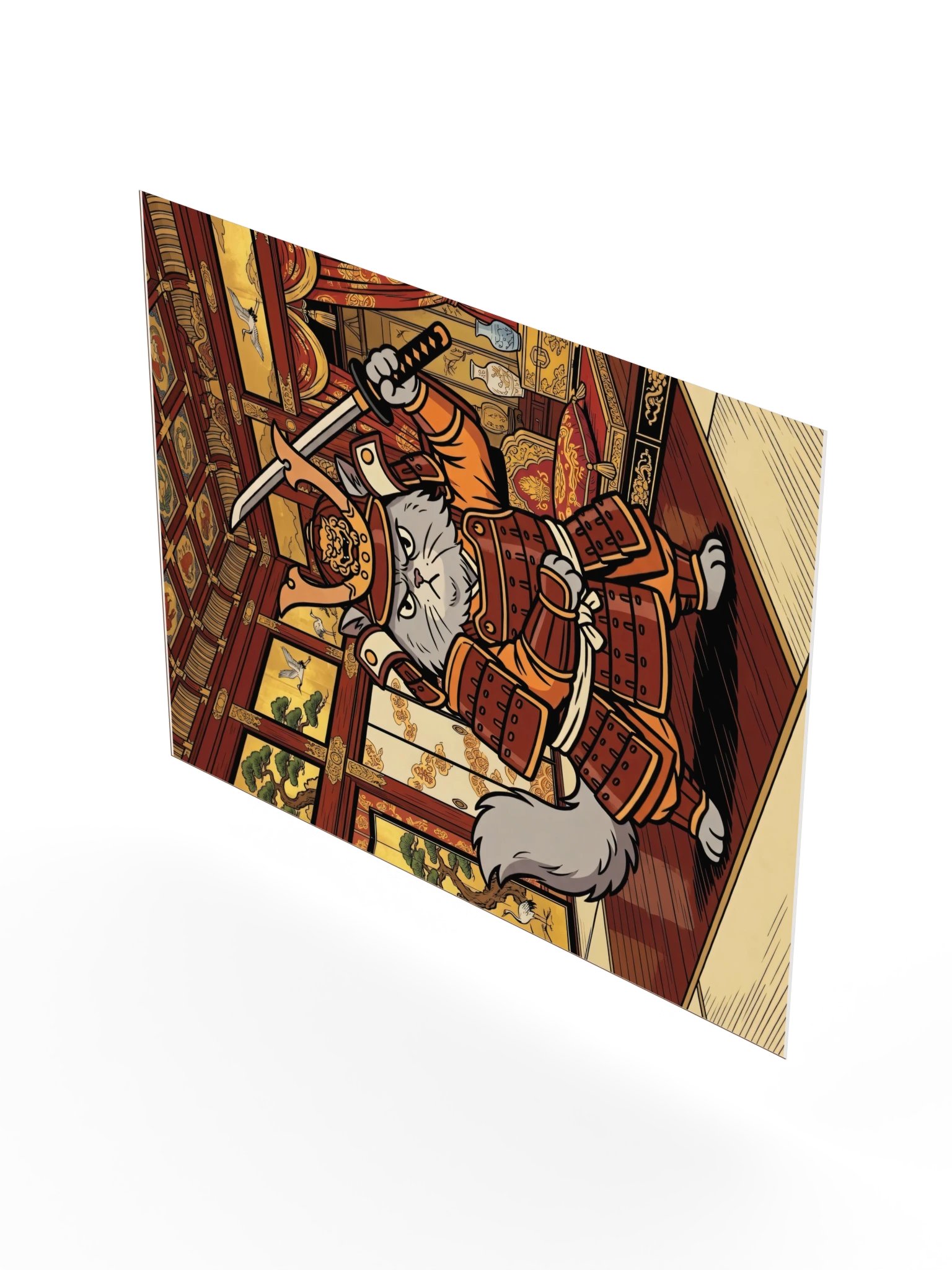 Shogun Cat Poster product image (22)
