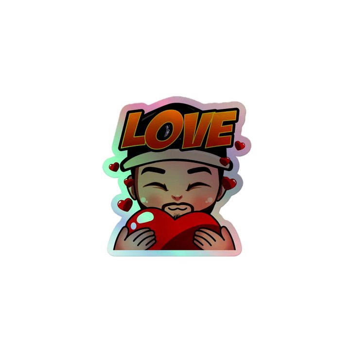 Love Holographic Sticker Sheet product image (1)