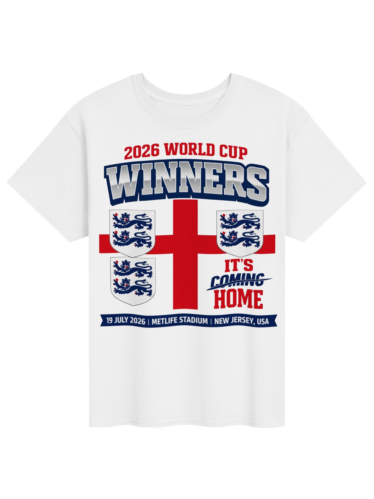 England World Cup Believers Tee | It's Coming Home Unisex T-Shirt product image (2)