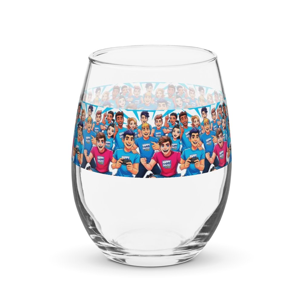 Charming Cartoon Stemless Wine Glass product image (4)