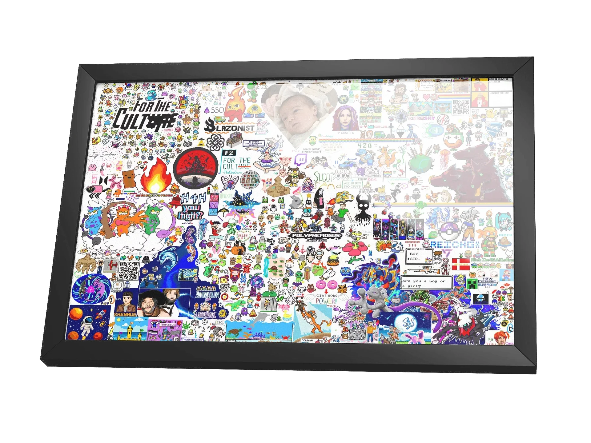 Ivy community artwork Framed product image (5)