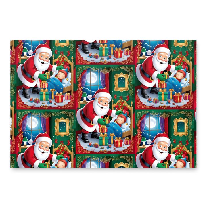 Santa's Surprise Wrapping Paper Set product image (2)
