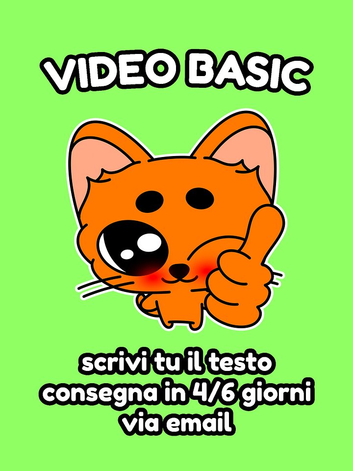 VIDEO PERSONALIZZATO - BASIC 4 DAYS NO EXTRA product image (1)