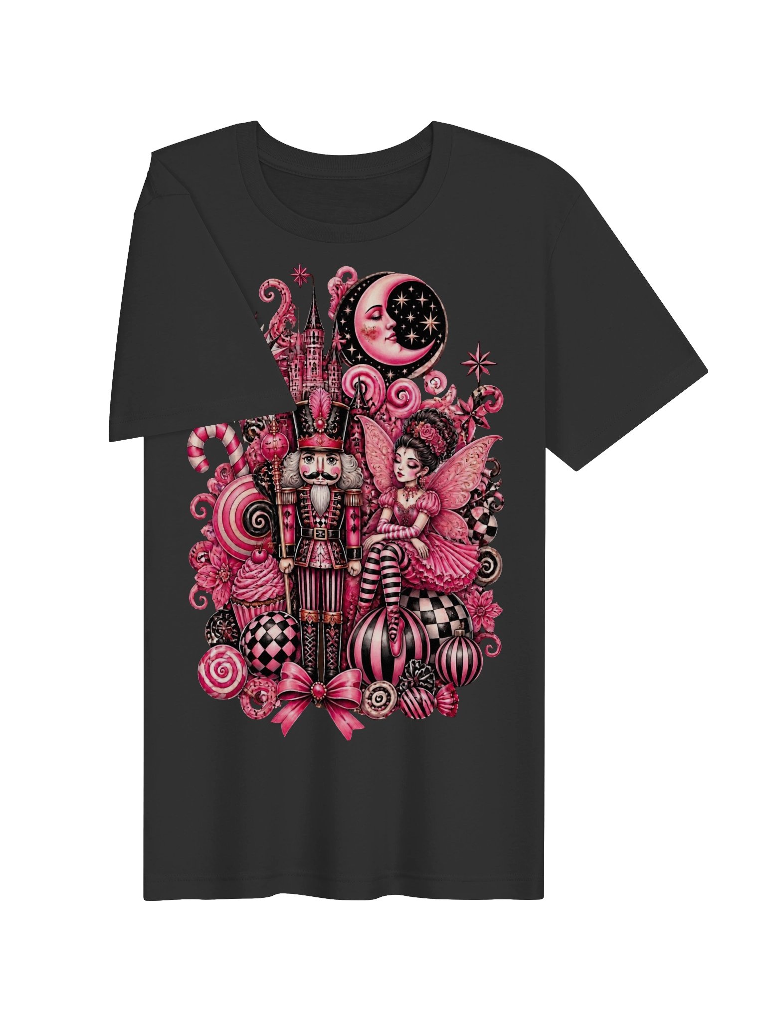 Whimsigoth Sugar Plum Fairy Shirt, Nutcracker Punk Fairycore Graphic product image (4)