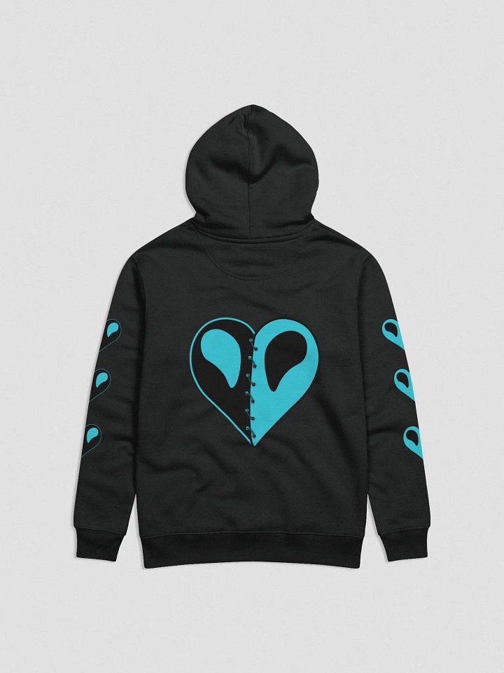 Stitched Broken Heart Full Sleeve Hoody product image (2)