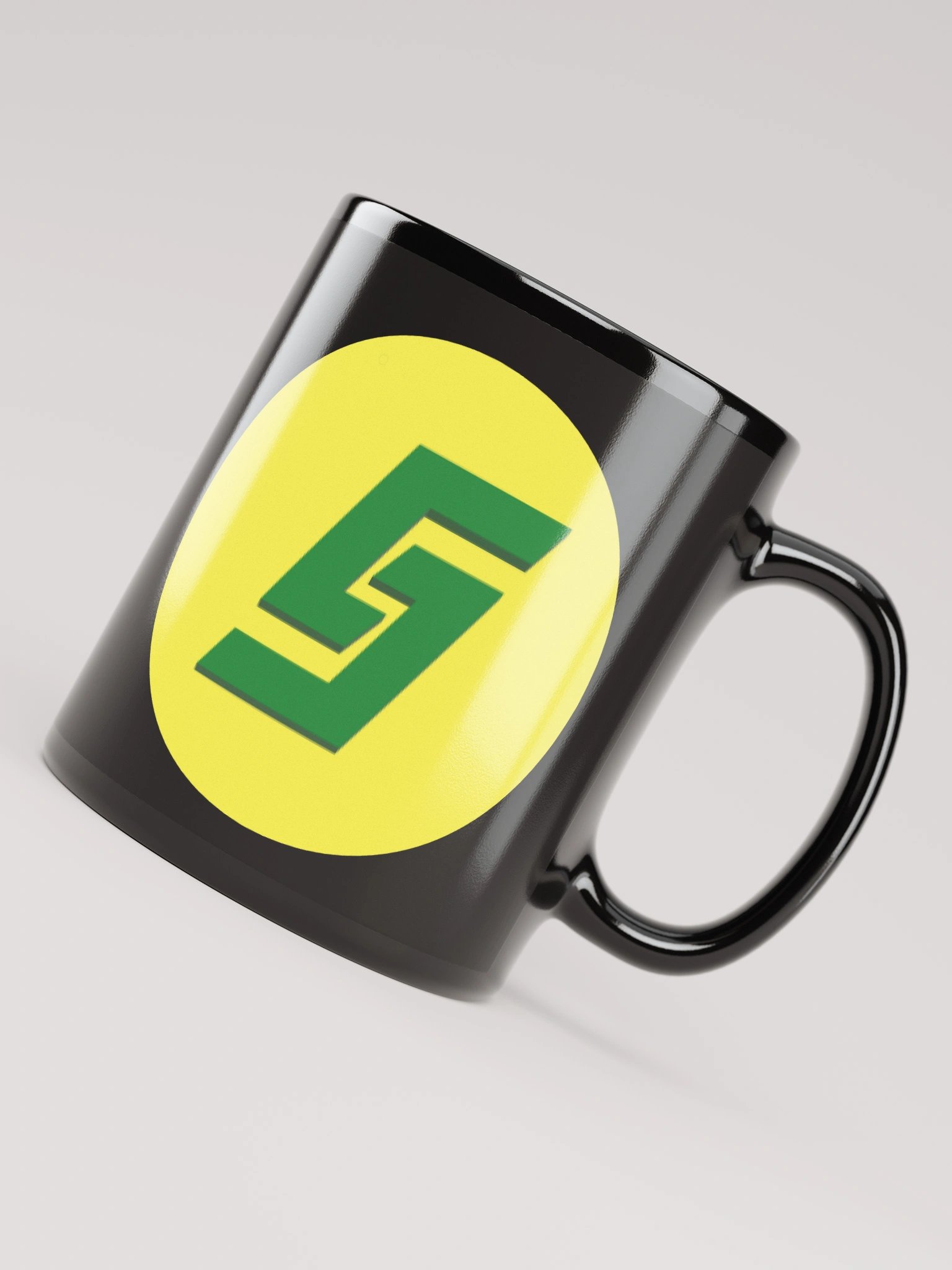 Black Gusty J Logo Mug product image (8)