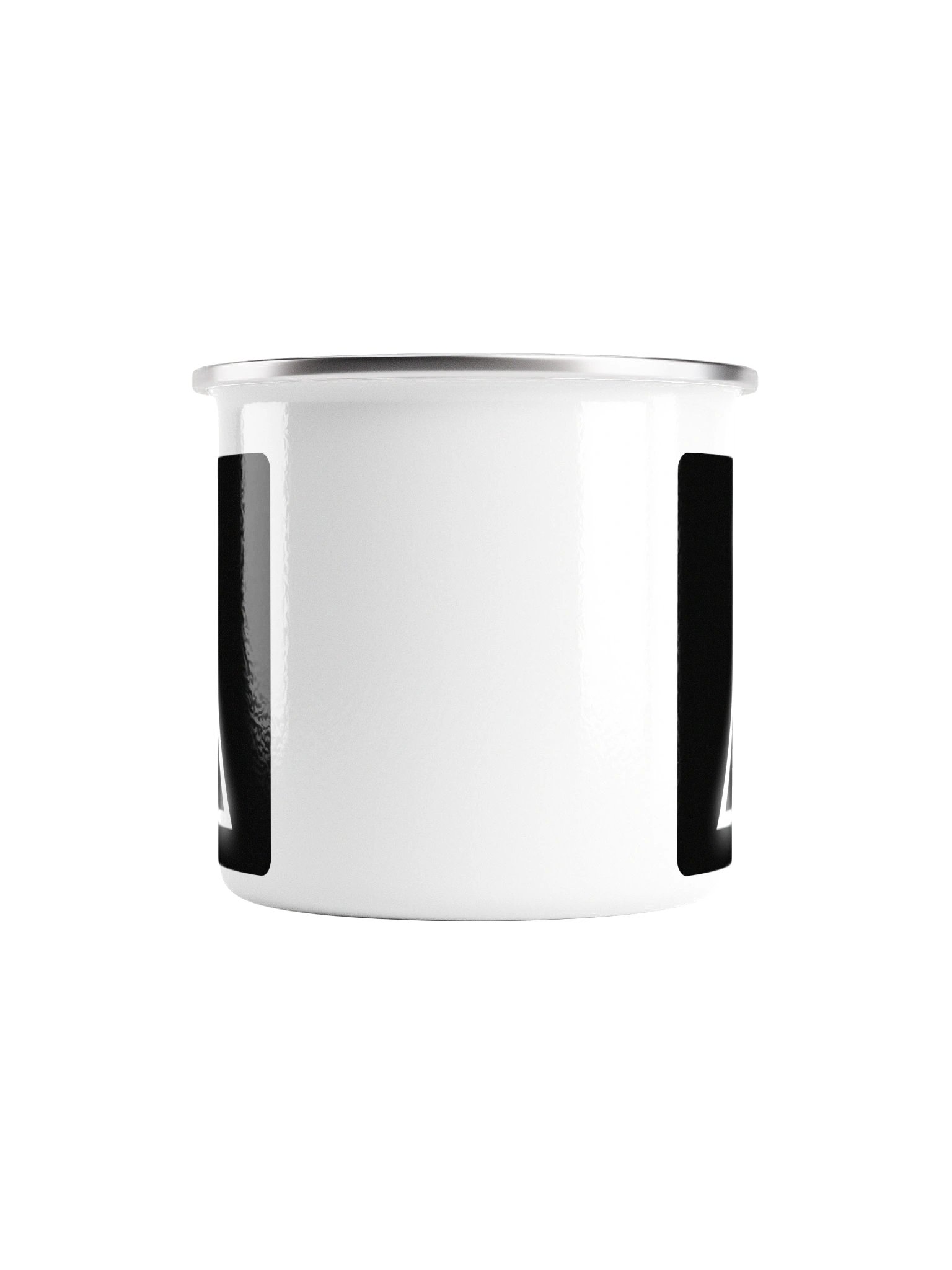 Golden Dawn Cross and Triangle White Enamel Mug product image (4)