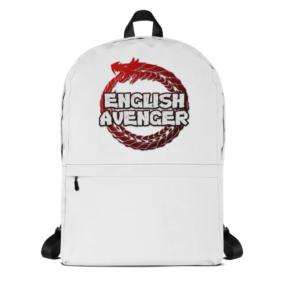 English Avenger Logo Backpack product image (1)