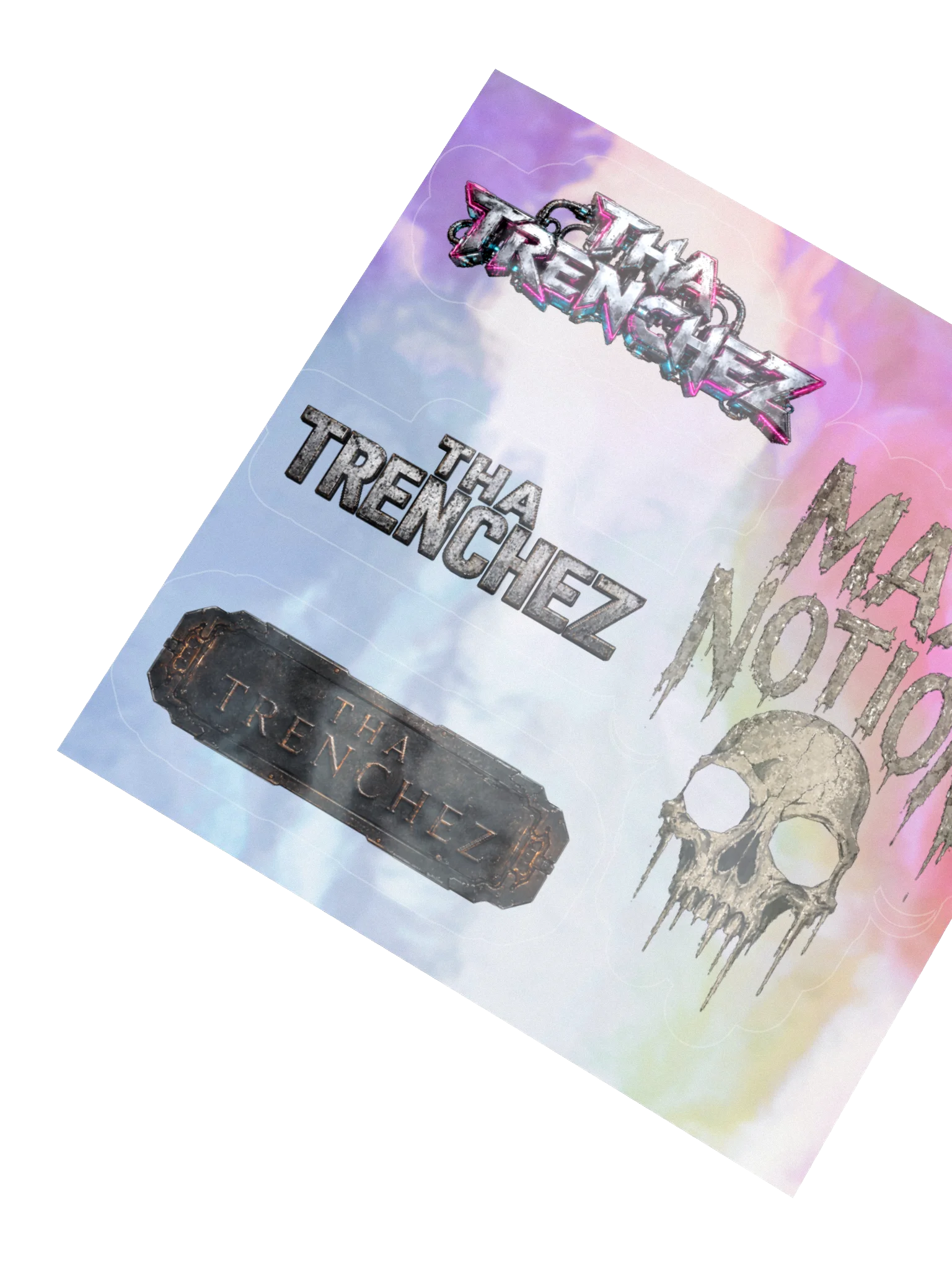 Tha Trenchez Holographic stickers product image (4)