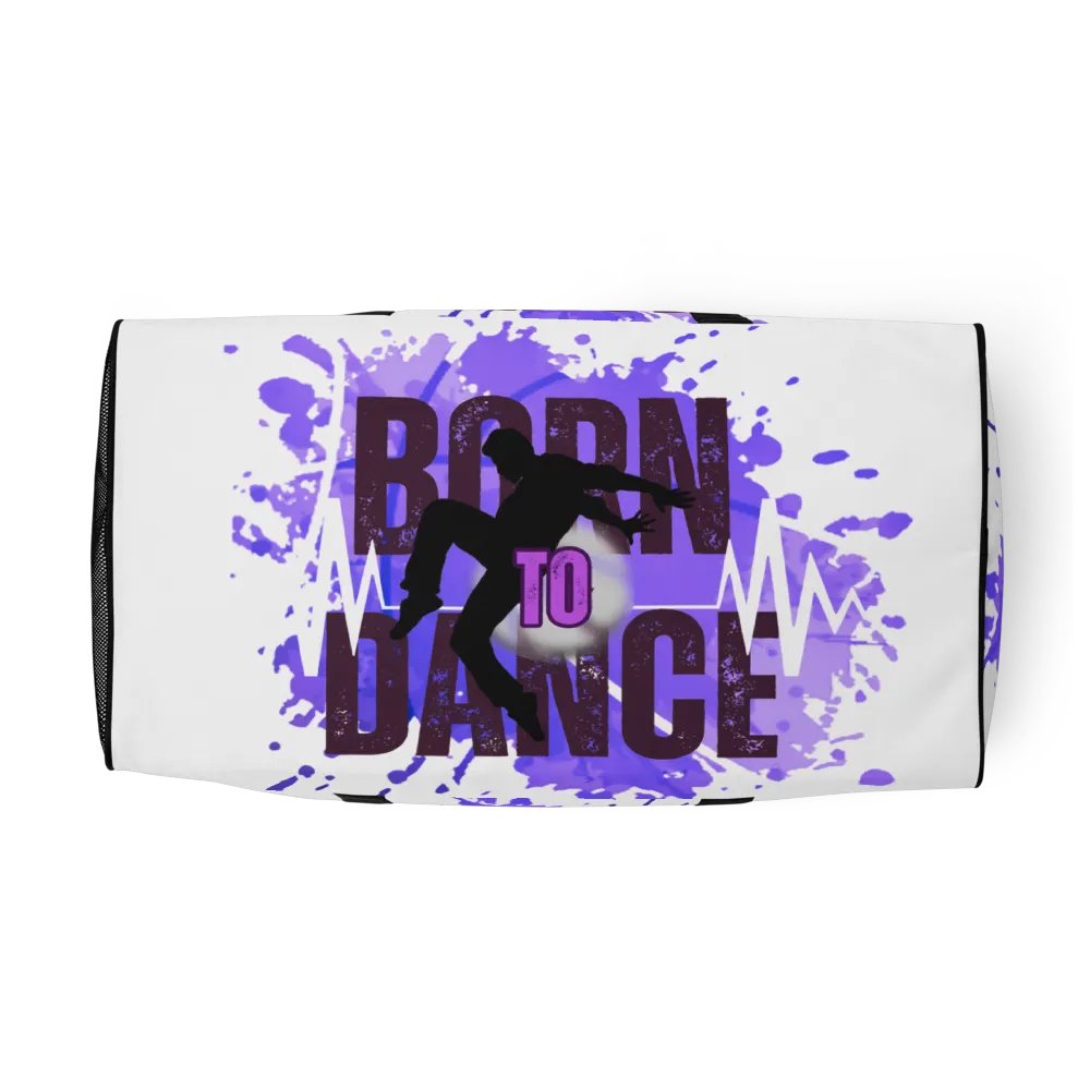 Born to Dance His Silhouette All-Over Duffle Bag product image (7)