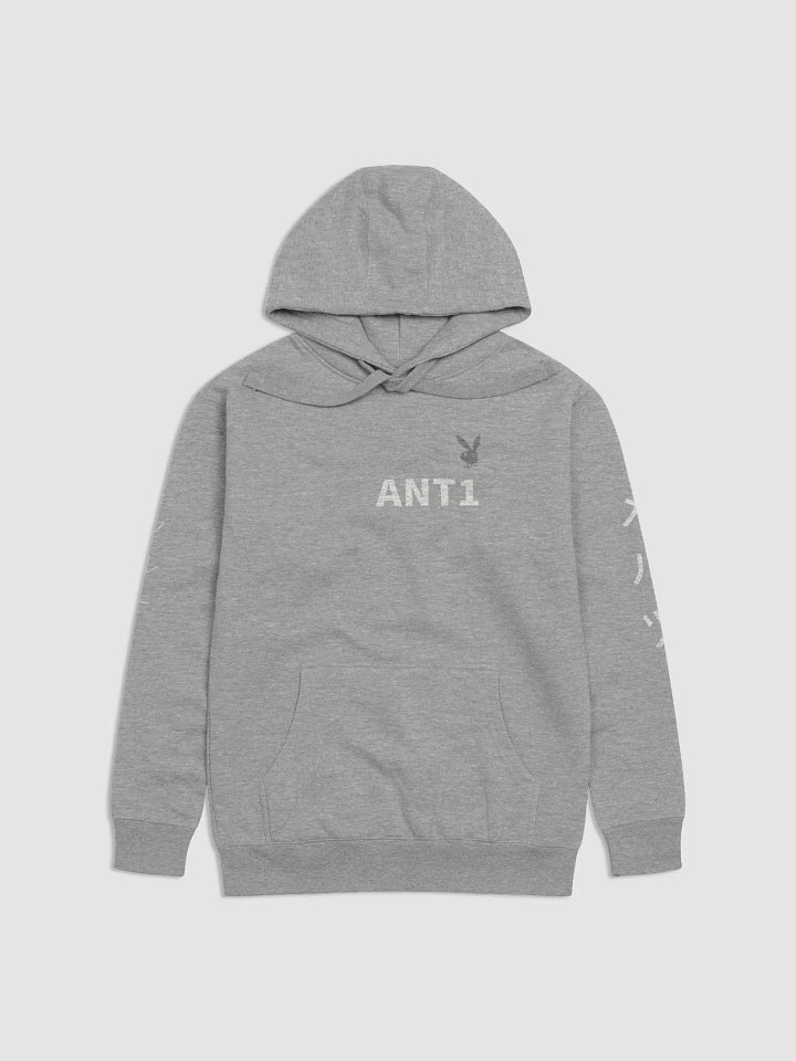 grey ANT1 hoodie product image (1)